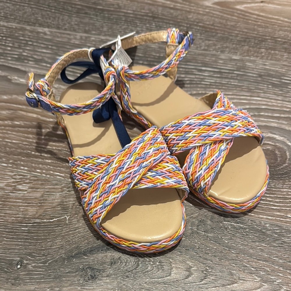 Janie and Jack Multicolor Kids Sandals